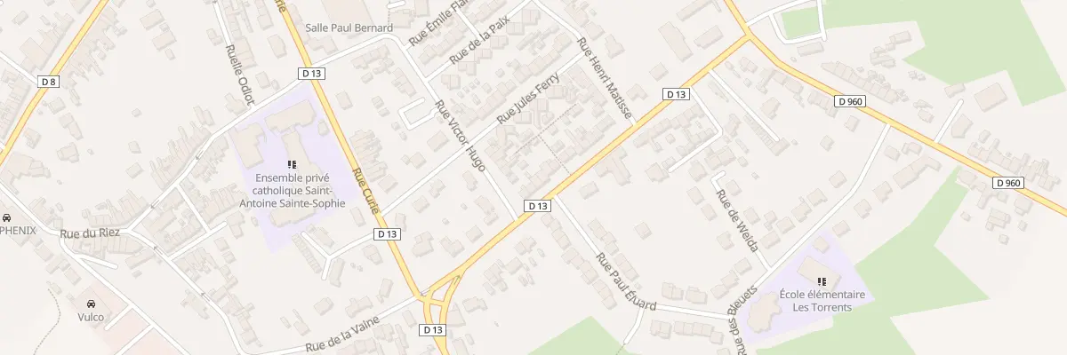 Plan du 24 Rue Jean Moulin à Bohain-en-Vermandois