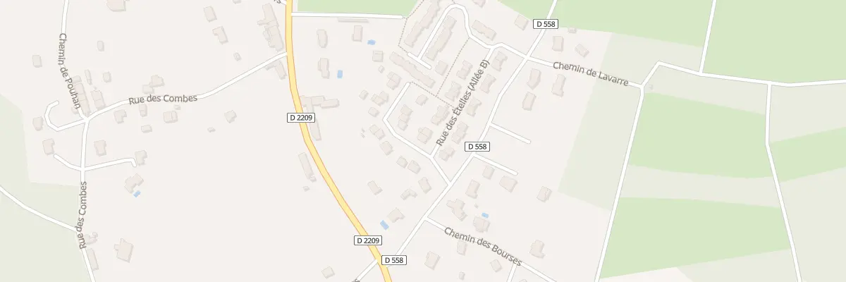 Plan du 1 Rue des Etelles Allee B à Creuzier-le-Neuf