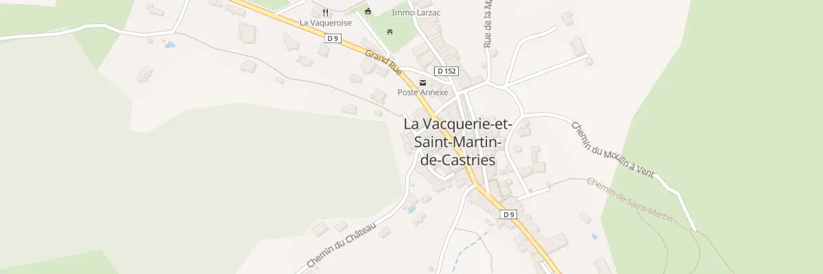 Plan du 16 Rue du Four à La Vacquerie-et-Saint-Martin-de-Castries