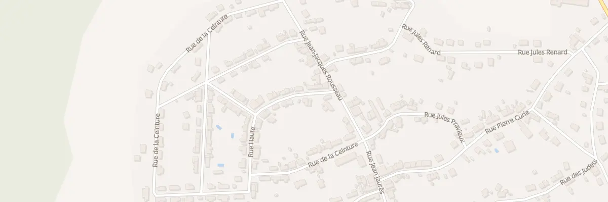 Plan du 1 Rue Haute à La Machine