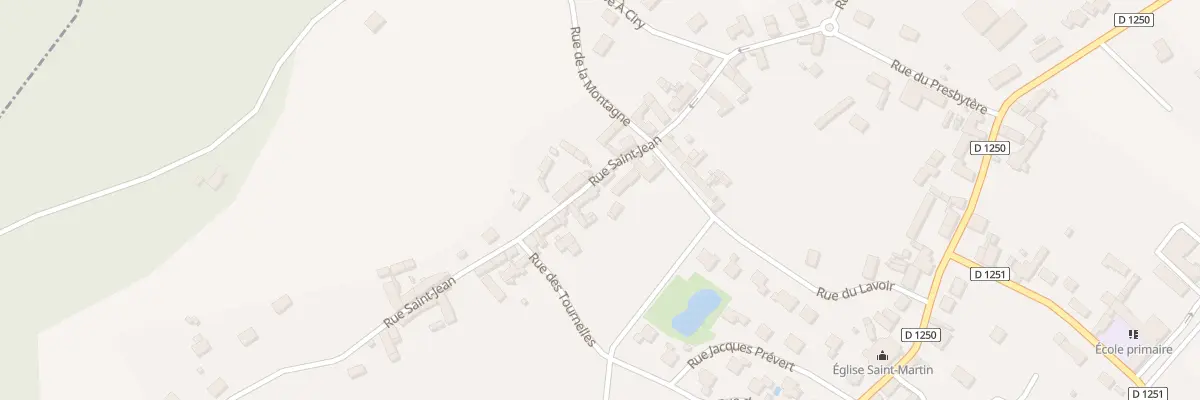 Plan du 13 Rue Saint-jean à Ciry-Salsogne