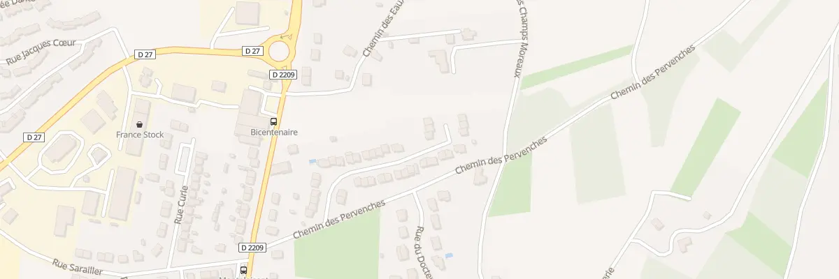 Plan du 33 Rue Jean Rostand à Cusset