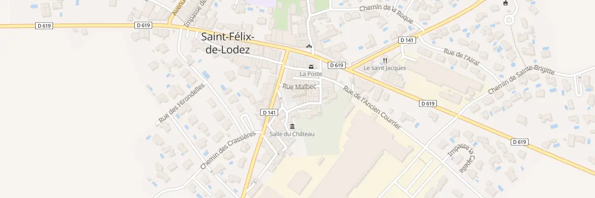 Plan du 3 Rue de la Placette à Saint-Félix-de-Lodez