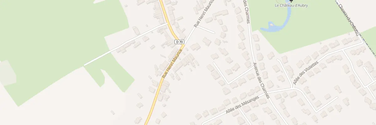 Plan du 77 Rue Henri Maurice à Aubry-du-Hainaut
