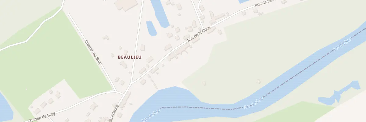 Plan du 12 Rue de l’Ecluse au Mériot