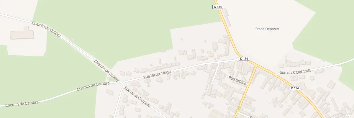 Plan du 16 Rue Victor Hugo à Viesly