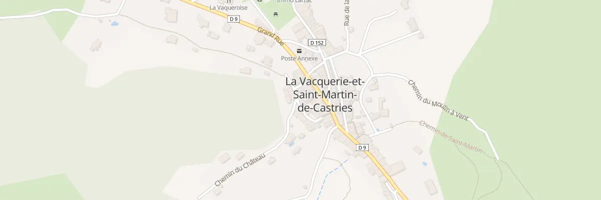 Plan du 7 Rue du Four à La Vacquerie-et-Saint-Martin-de-Castries