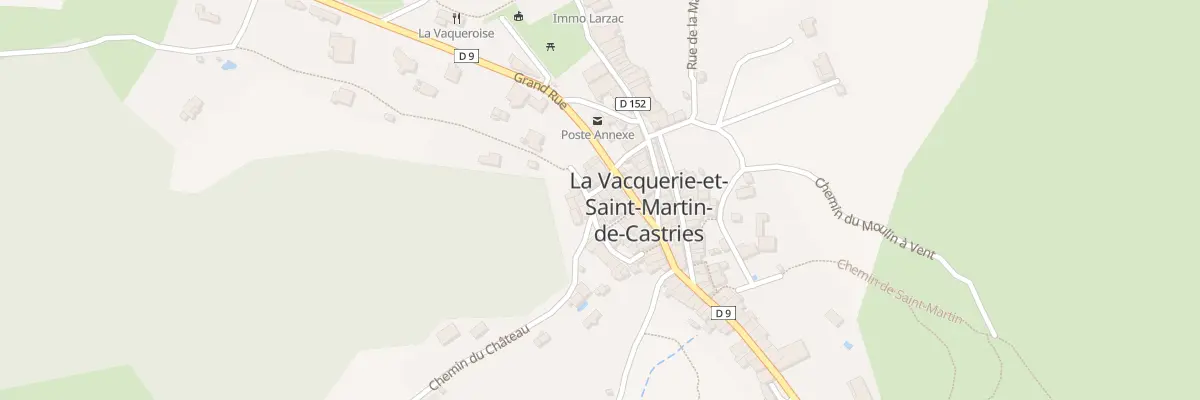 Plan du 5 Rue de l’Ancienne Poste à La Vacquerie-et-Saint-Martin-de-Castries