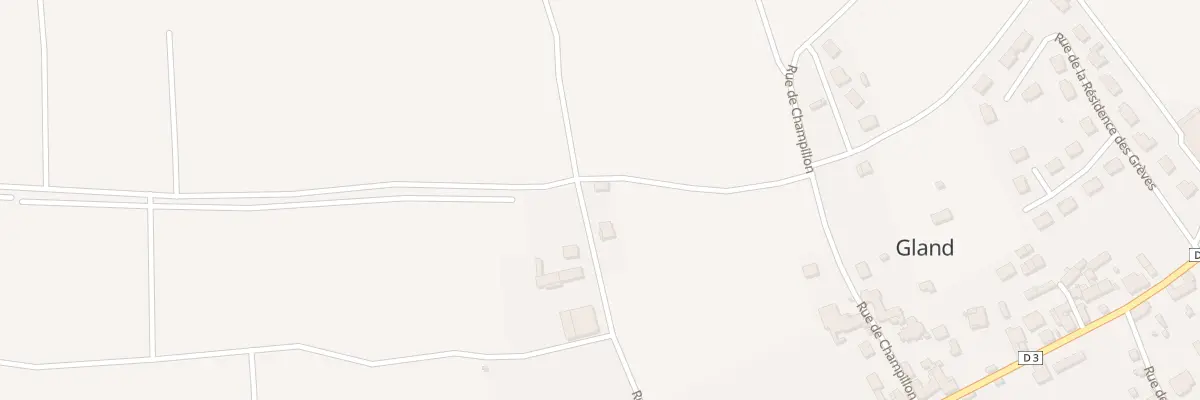Plan du 5046 Rue de Rome à Gland