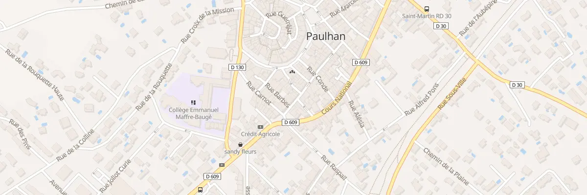 Plan du 34 Rue de Metz à Paulhan