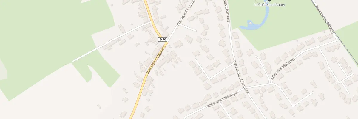 Plan du 73 Rue Henri Maurice à Aubry-du-Hainaut