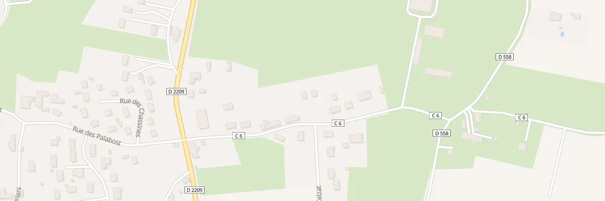 Plan du 13 Rue Paillonnaire à Creuzier-le-Neuf