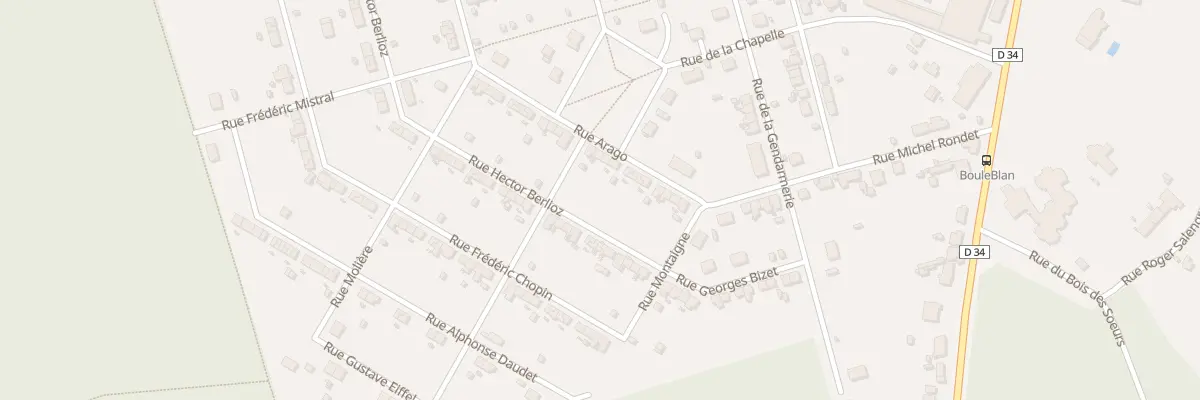 Plan du 9 Rue Arago à La Machine
