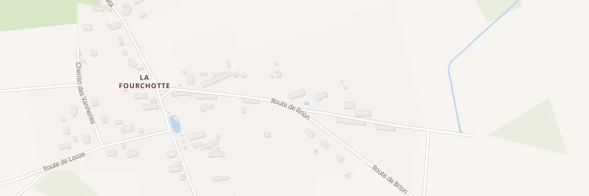 Plan du 11 Rte de Brion à Brion