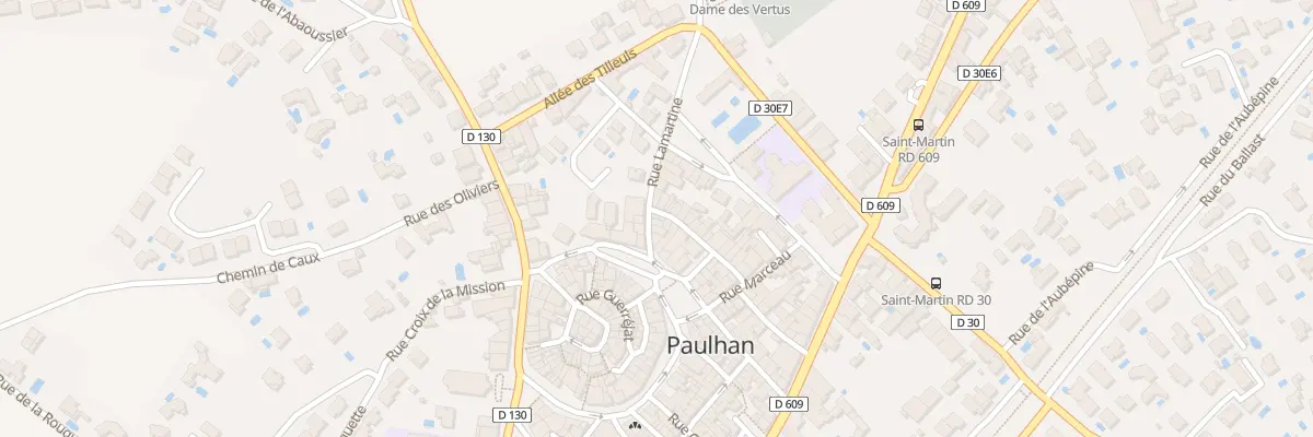 Plan du 5 Rue Paramelle à Paulhan