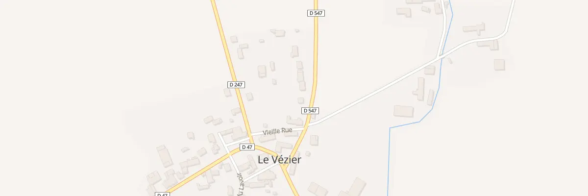 Plan du 3 Rue de Montmirail au Vézier