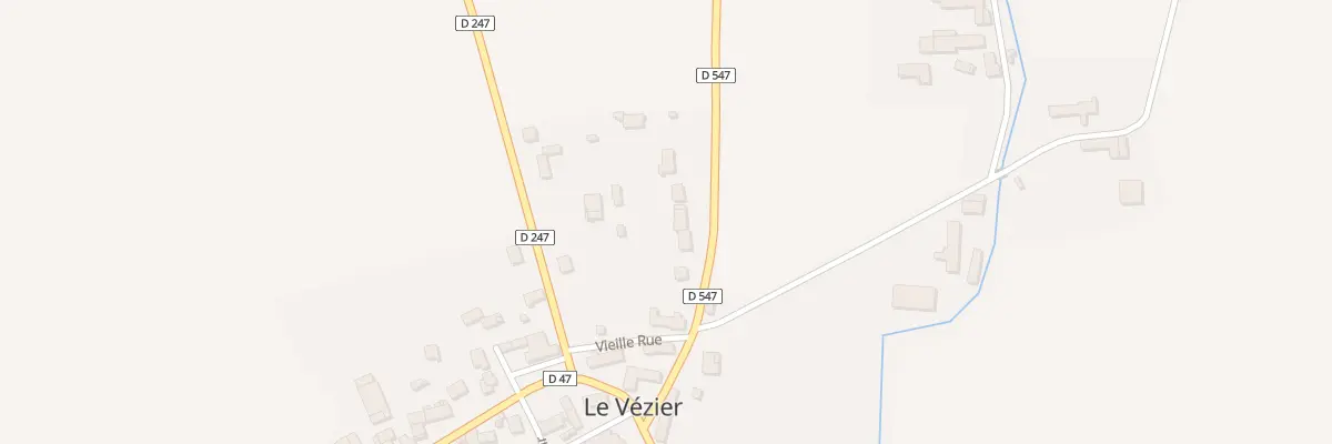 Plan du 7 Rue de Montmirail au Vézier