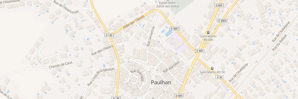 Plan du 28 Rue Paramelle à Paulhan