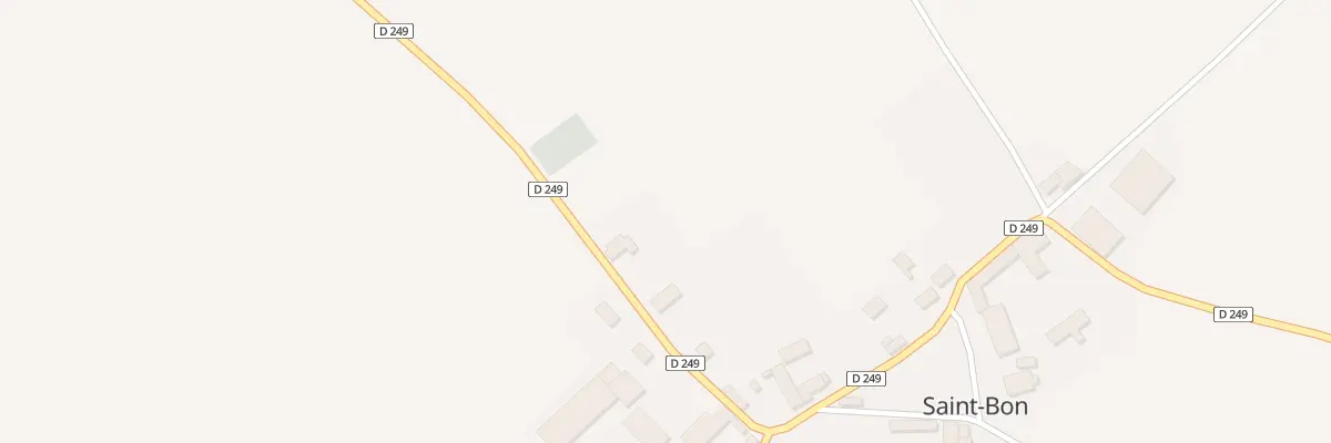 Plan du 7 Rue de Montceaux à Saint-Bon
