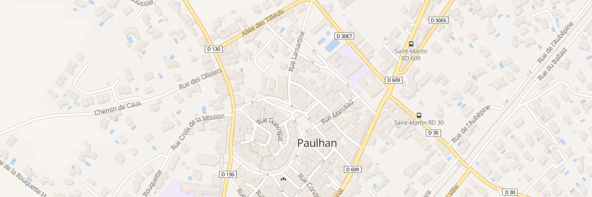 Plan du 10 Bd du Jeu de Ballon à Paulhan