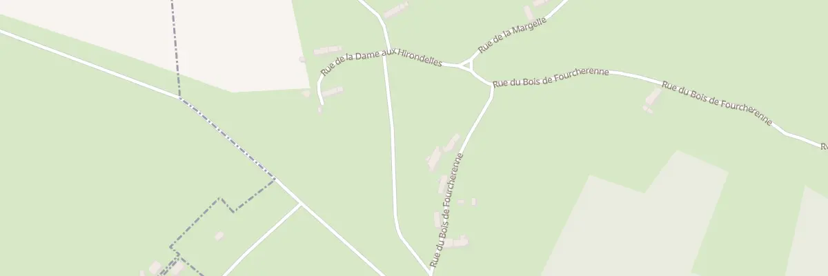 Plan du 5 Rue du Bois de Fourcherenne à Saxi-Bourdon