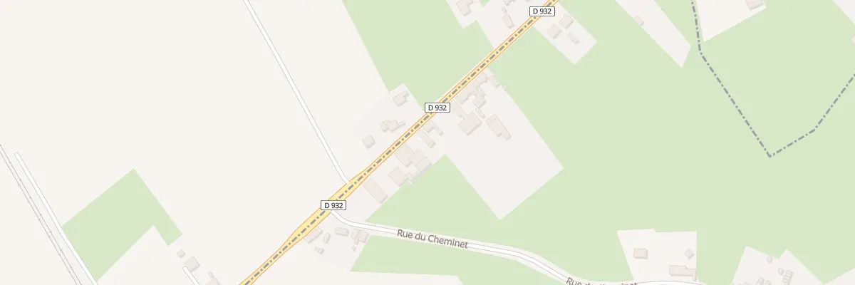 Plan du 15 Chs Brunehaut à Honnechy