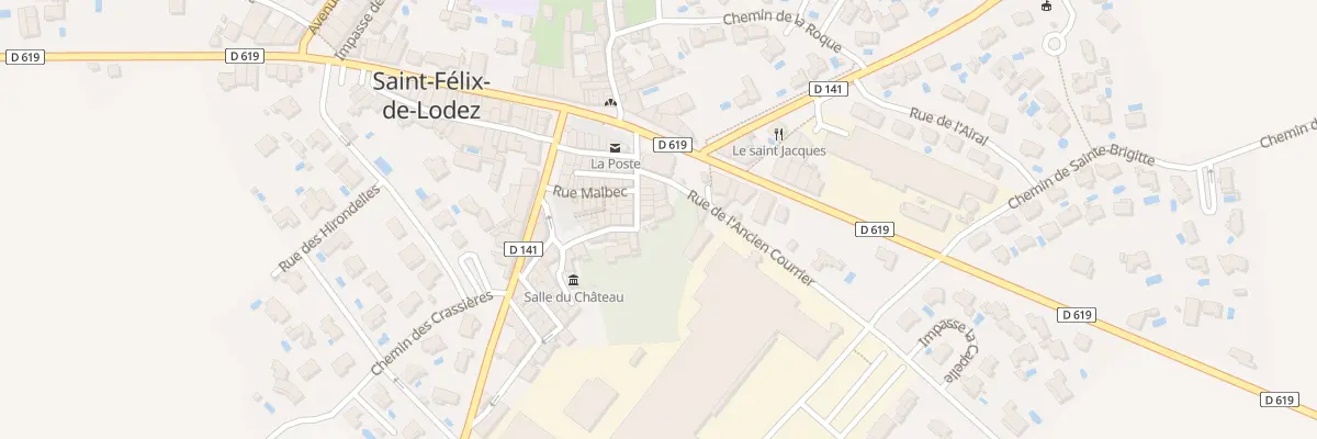 Plan du 7 Rue Capitoul à Saint-Félix-de-Lodez