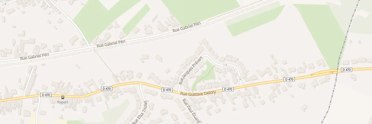 Plan du 17 Rue Jacques Prevert à Hérin