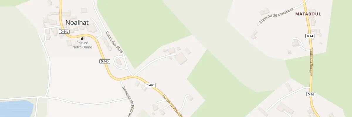 Plan du 5009 Au Rouger à Noalhat