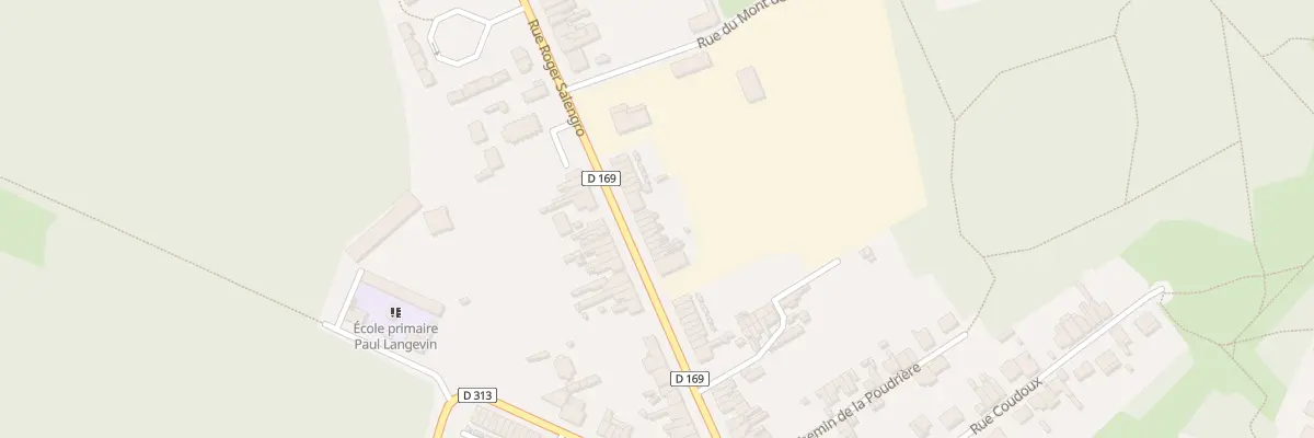 Plan du 116 Rue Roger Salengro à Raismes