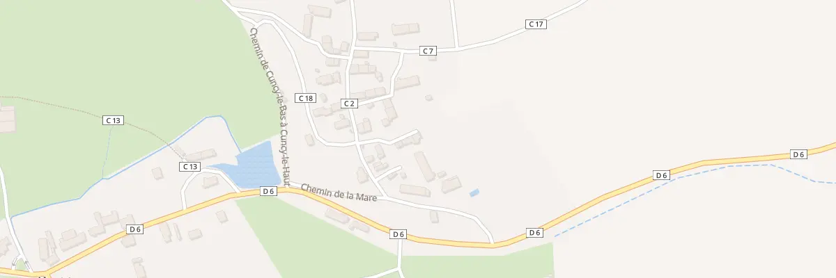 Plan du 26 Cuncy le Haut à Cuncy-lès-Varzy