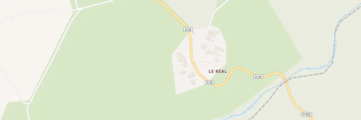 Plan du 5120 Le Réal à Saint-Martin-d’Ollières