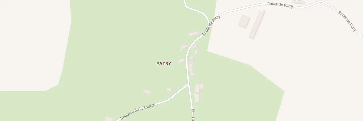 Plan du 2 Rte de Patry à Billy-Chevannes