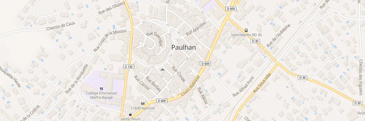 Plan du 10 Rue de Metz à Paulhan