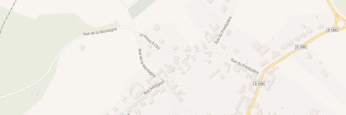 Plan du 6 Rue St Jean à Ciry-Salsogne