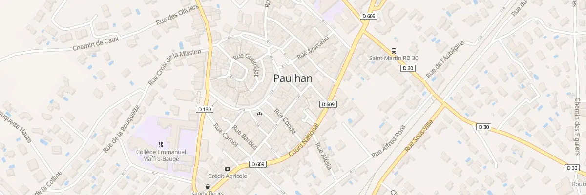 Plan du 8 Rue de Metz à Paulhan