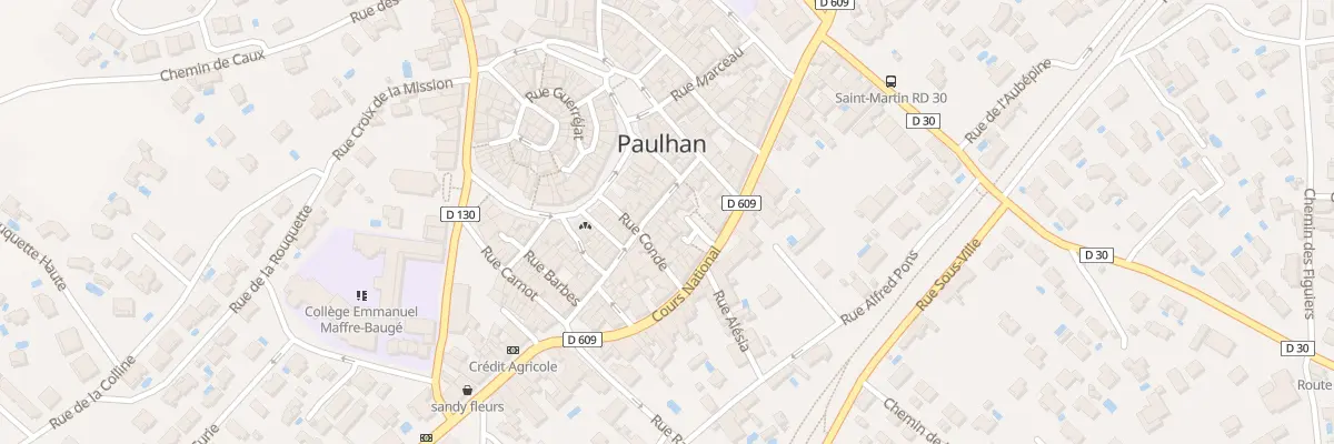 Plan du 17 Rue de Metz à Paulhan