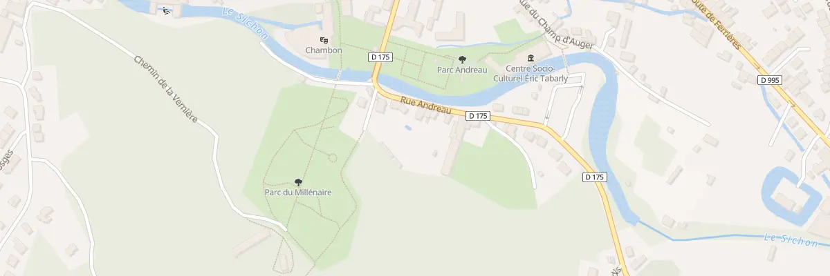 Plan du 30 Rue Andreau à Cusset