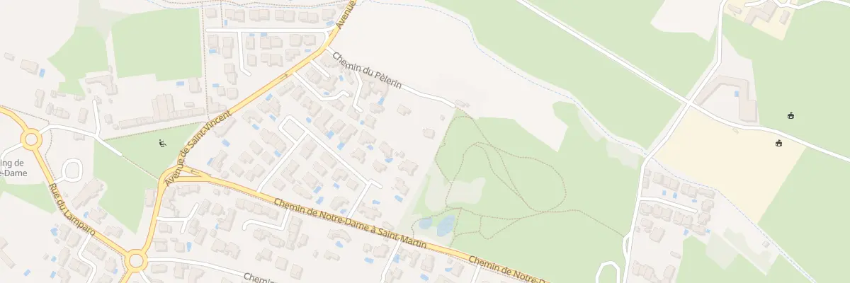 Plan du 14 Che du Pelerin à Agde