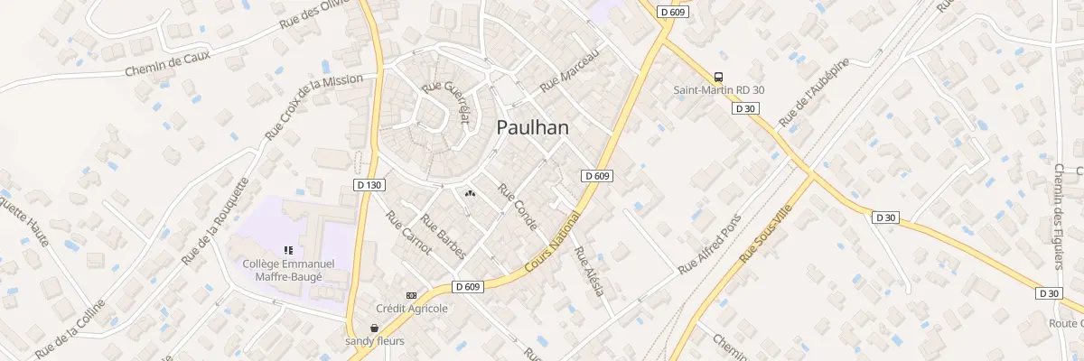 Plan du 13 Rue de Metz à Paulhan