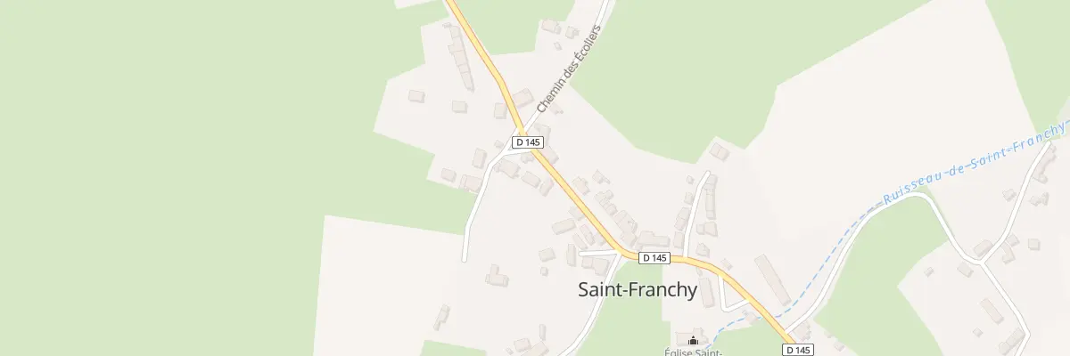 Plan du 53 Le Bourg à Saint-Franchy