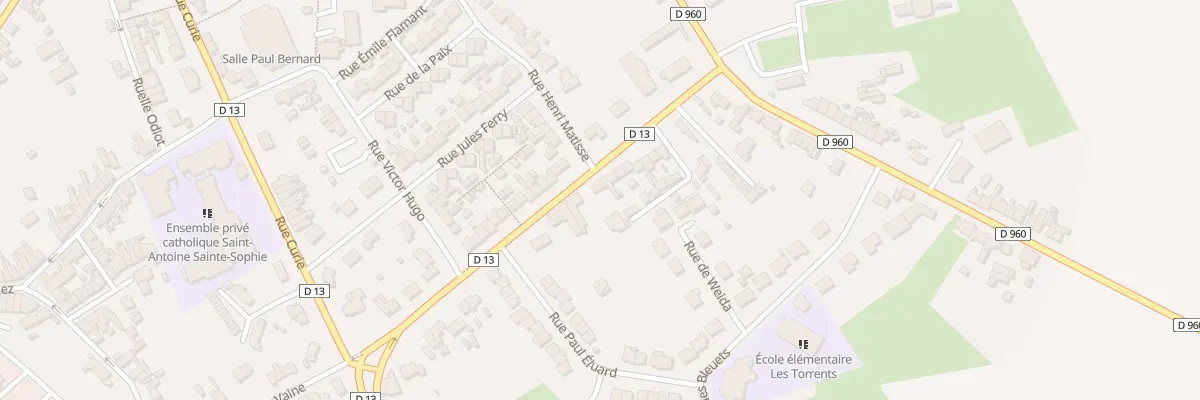 Plan du 19B Rue Jean Moulin à Bohain-en-Vermandois