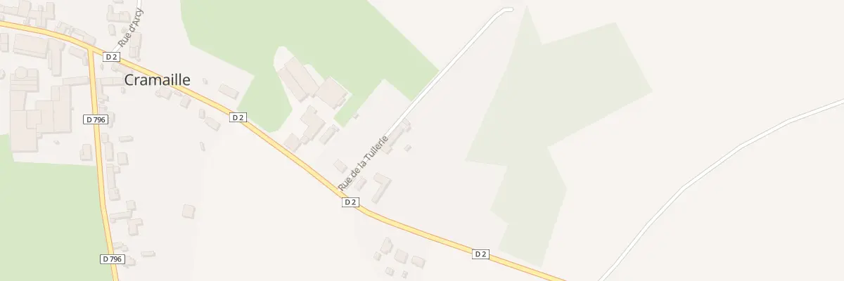 Plan du 8 Rue de la Tuilerie à Cramaille