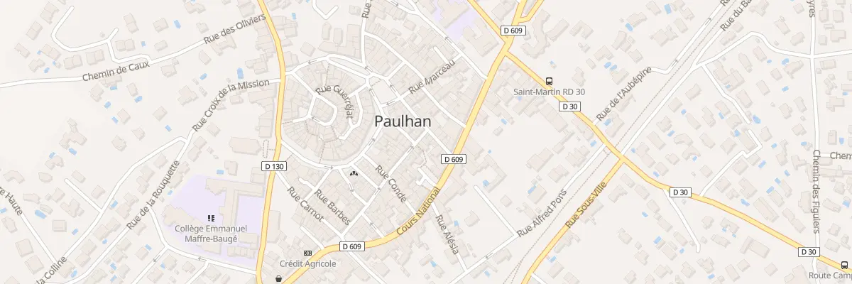 Plan du 3 Rue de Metz à Paulhan