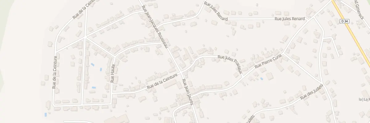 Plan du 1 Rue Jules Pravieux à La Machine