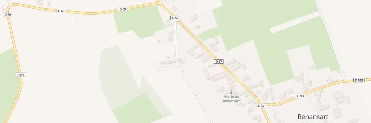 Plan du 1 Rue de Barrival à Renansart