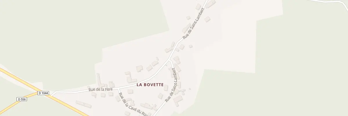 Plan du 22 Rue de Saint Lambert à Fourdrain