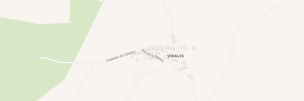 Plan du 5041 Vidales Village aux Laubies