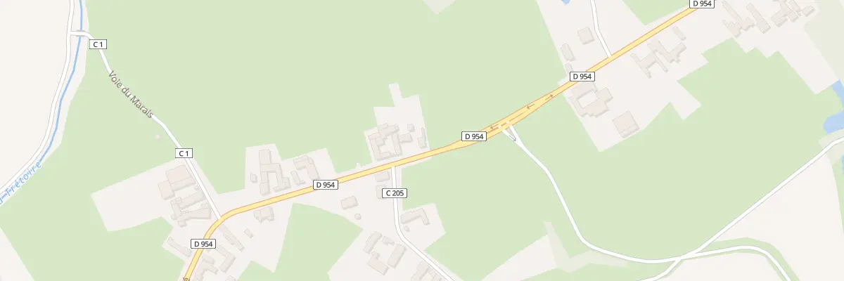 Plan du 1229 Rte de Condé à Saint-Amand-les-Eaux