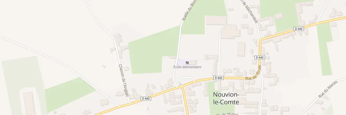 Plan du 3 Rle du Blond à Nouvion-le-Comte